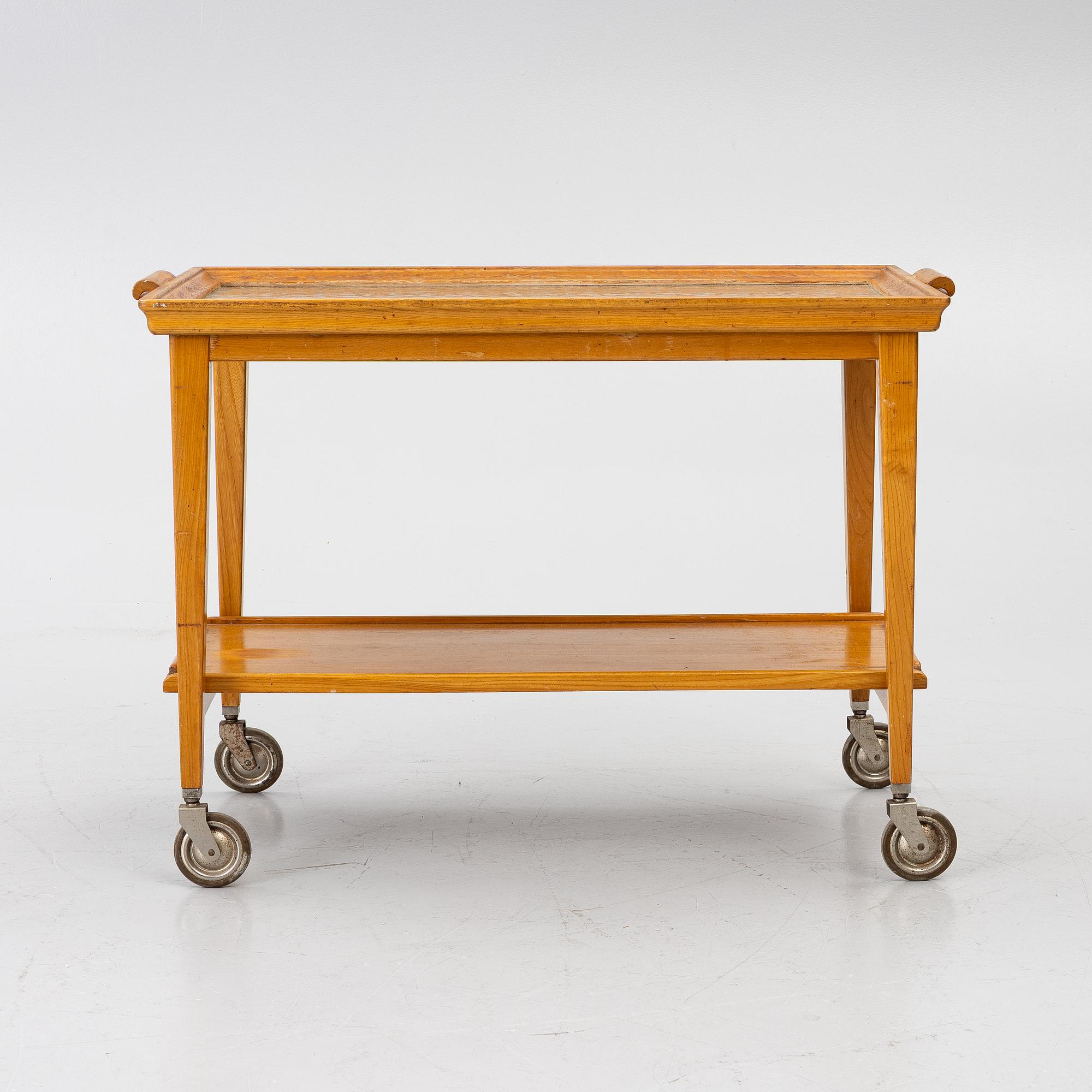Serving trolley, 1930s/40s.