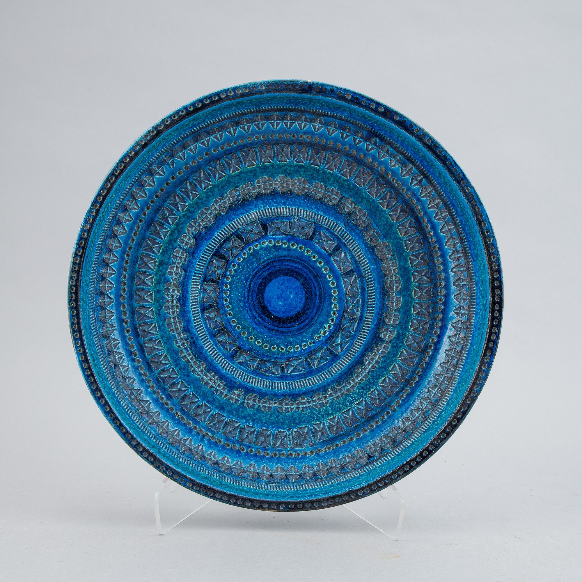 Aldo Londi, "Rimini blue", Bitossi
4 delar, Italien.