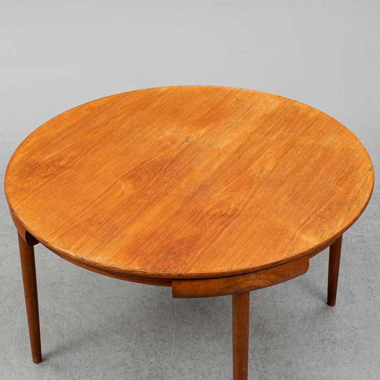 HANS OLSEN, a five-piece teak fining suite from Frem Røjle, Denmark, 1950's/60's.
