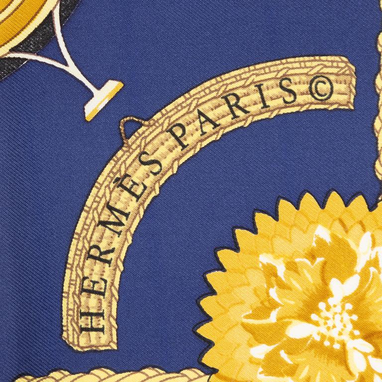 Hermès, scarf, "Voitures Paniers" .