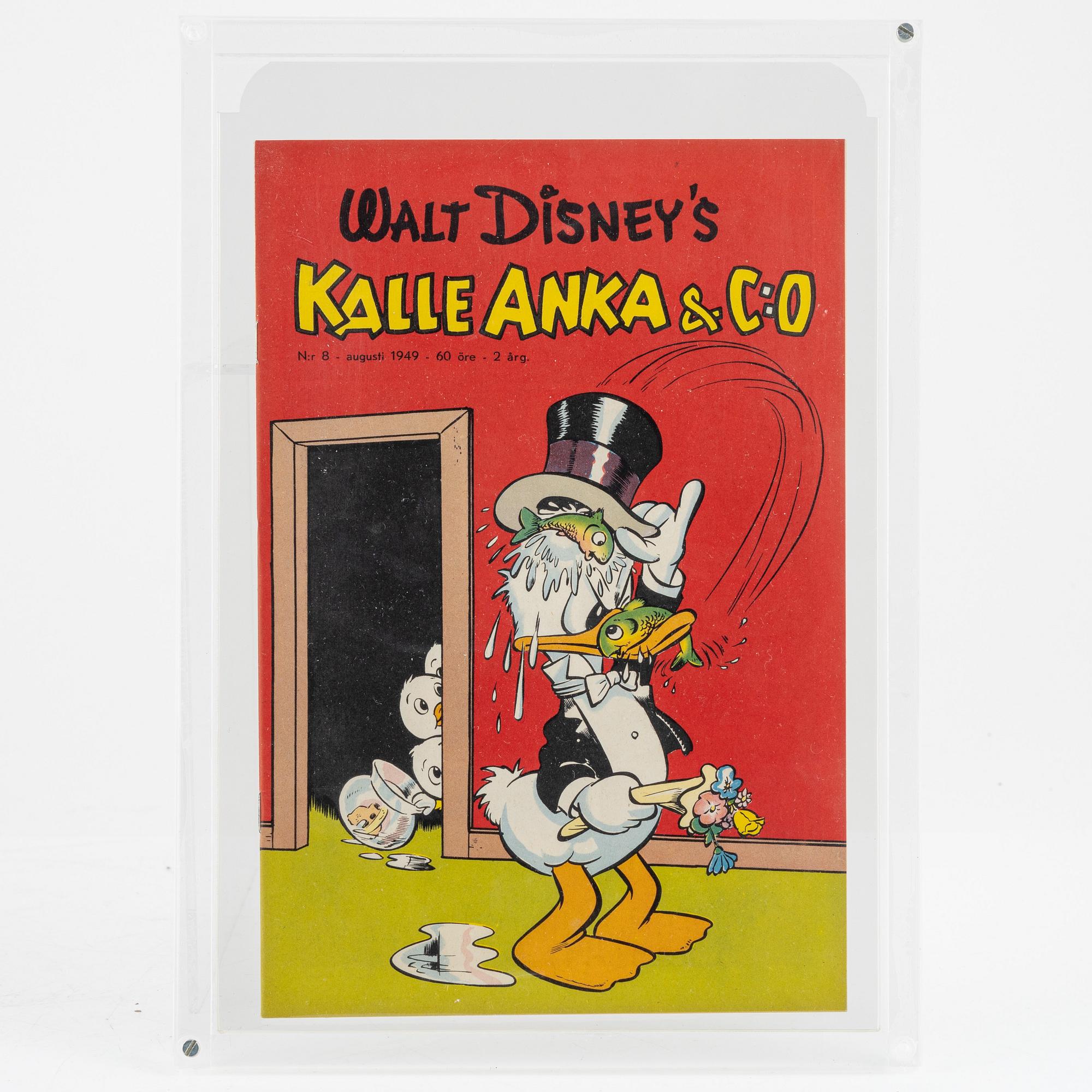 Serietidning, "Kalle Anka & Co" Nr 8, 1949.