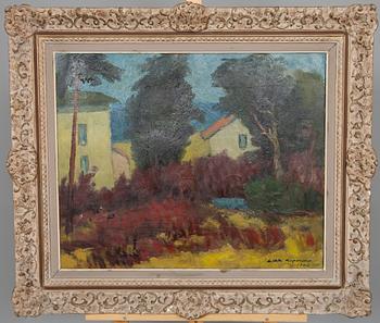 ERKKI KOPONEN, olja på duk, signerad och daterad 1946.