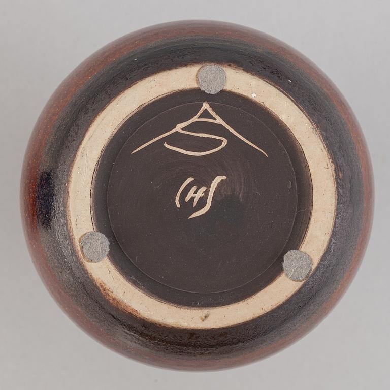 Carl-Harry Stålhane, a set of three stoneware vases for Rörstrand and Designhuset.