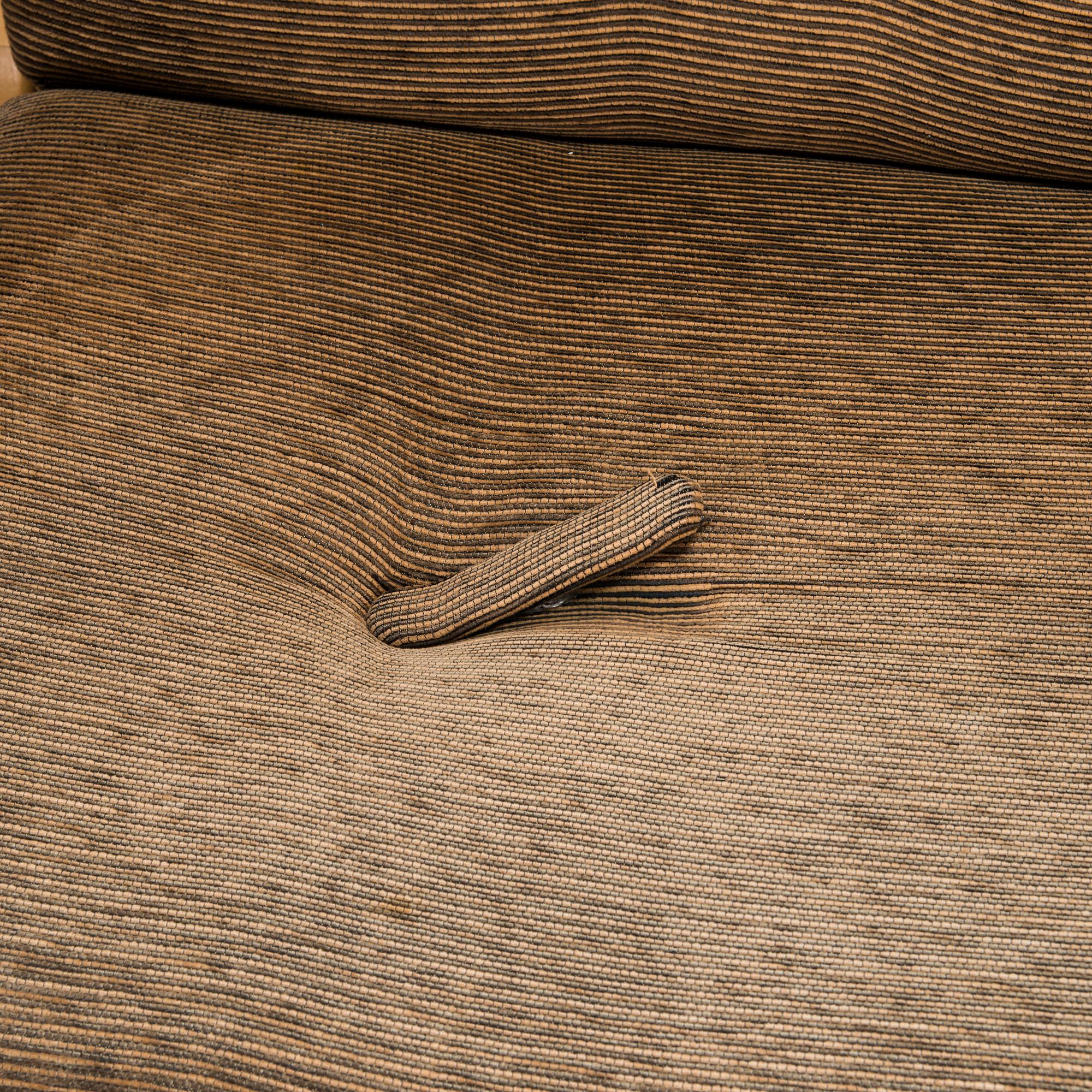 Esko Pajamies, A pair of 1970's 'Bonanza' armchairs, coffee table and sofa for Asko.