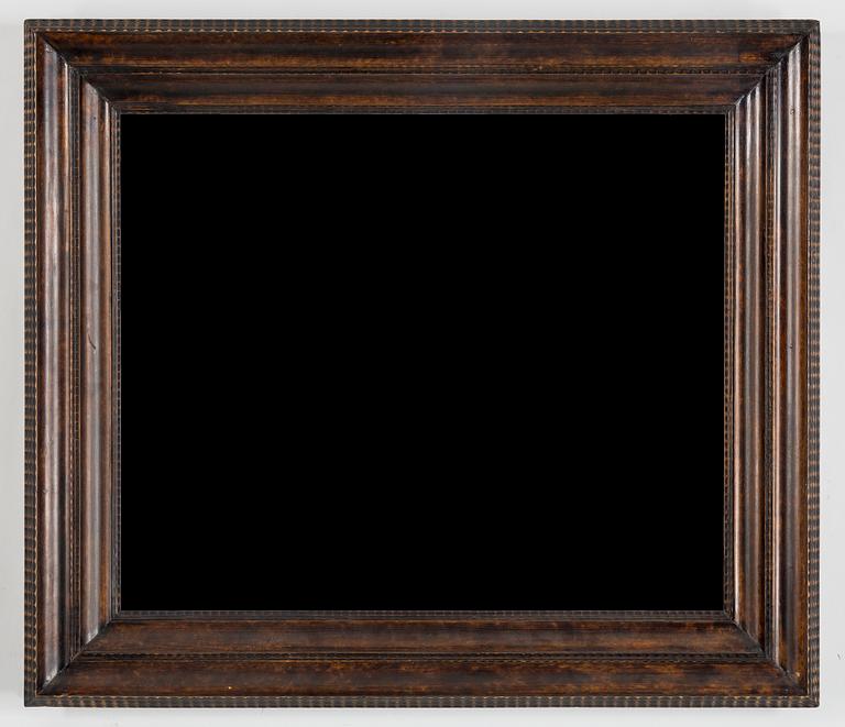 A late 19th century baroque style frame.