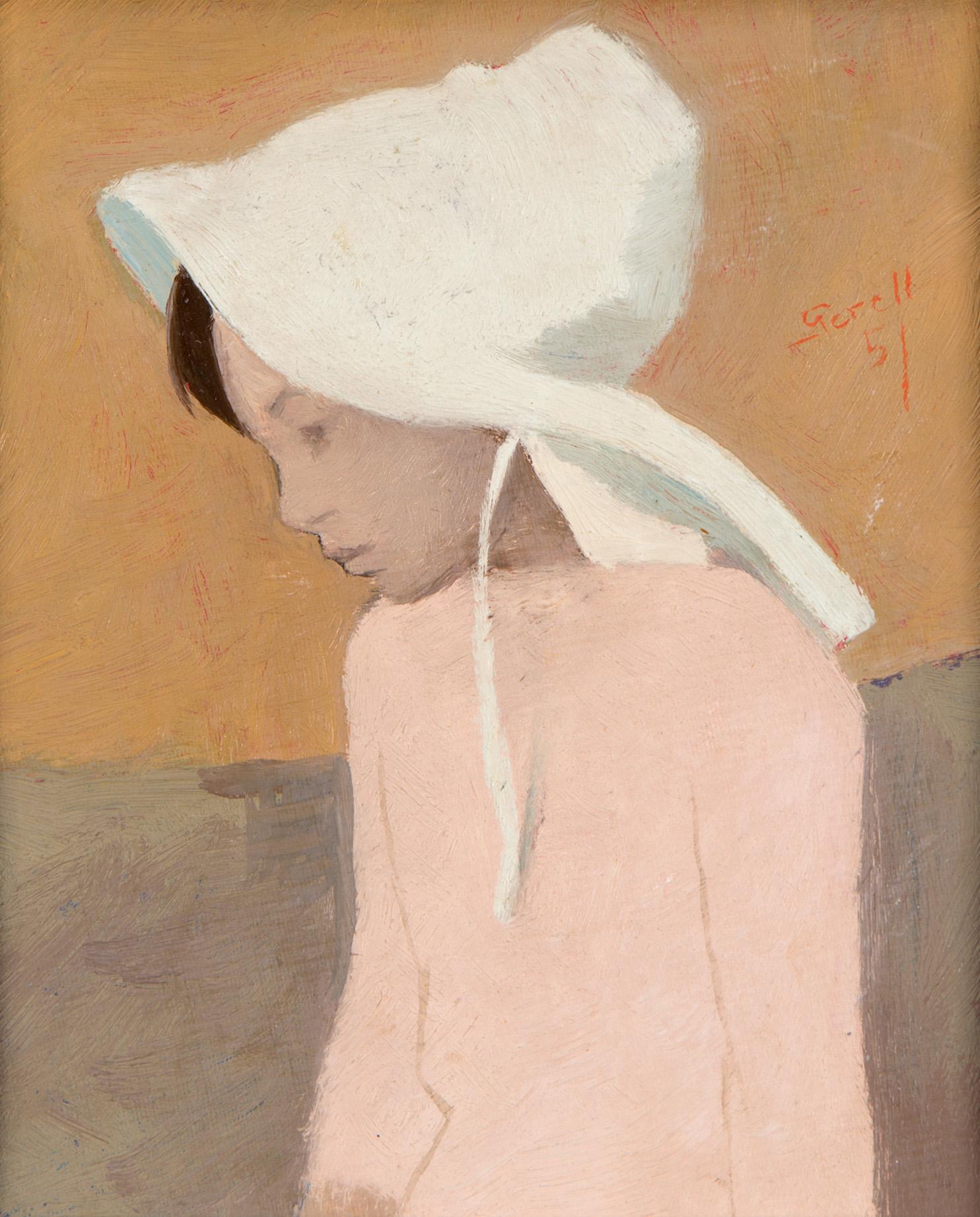 GRETA GERELL, oil on board, signed and dated 51.