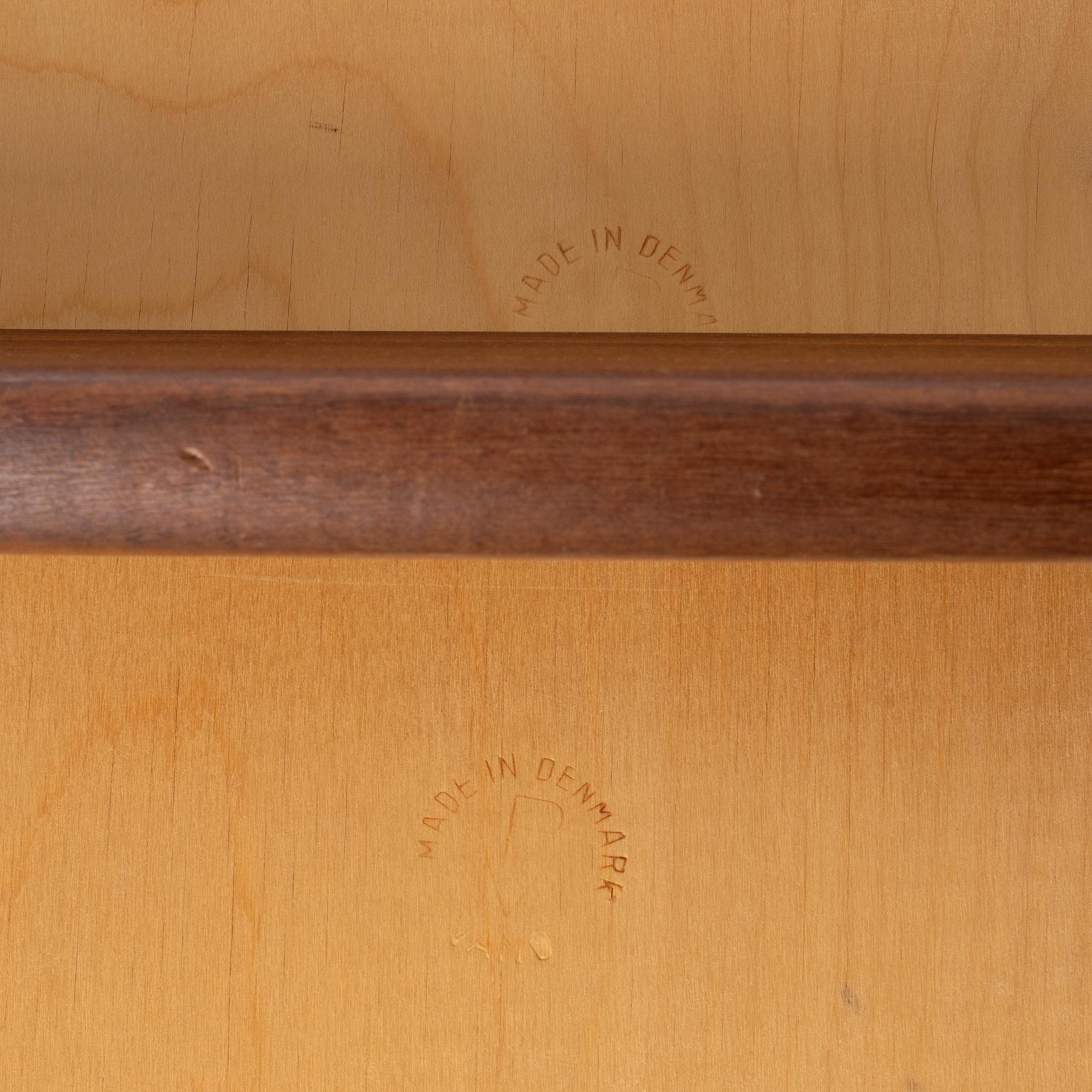 Stolar, 4 st, Danmark, 1950/60-tal.