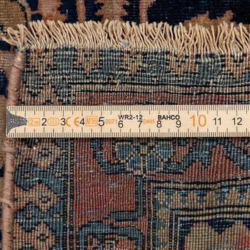 A Kashan 'Mohtasham' carpet, Central Persia, c. 342 x 242 cm.