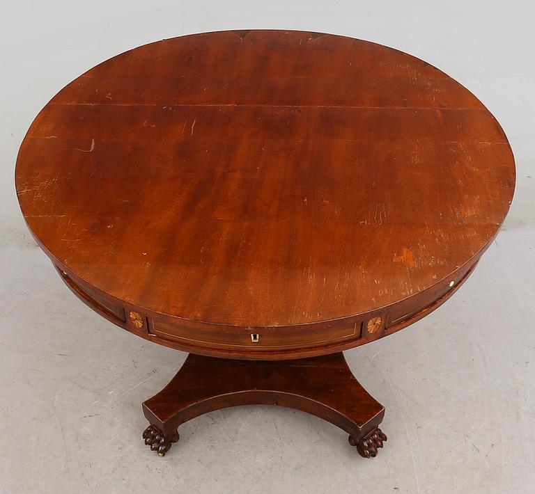 KARUSELLBORD, senempire, 1800-talets första hälft.