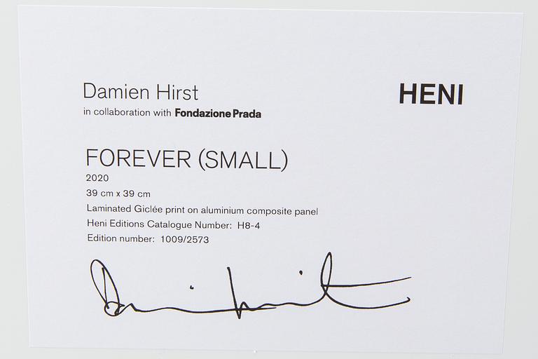 Damien Hirst, i sammarbete med Fondazione Prada giclée tryck på aluminium numrerad och daterad 1009/2573 2020.