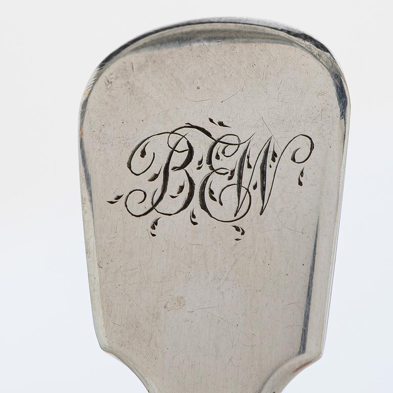 Hyam Hyams, skrin med lock, silver, London, England 1821-1822.