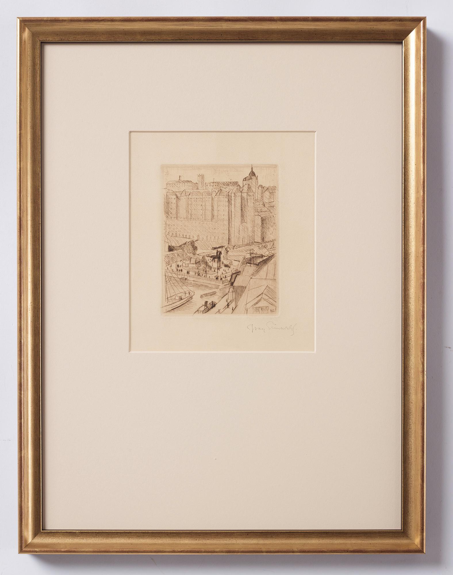 Isaac Grünewald, Karl Johans torg, Stockholm.
