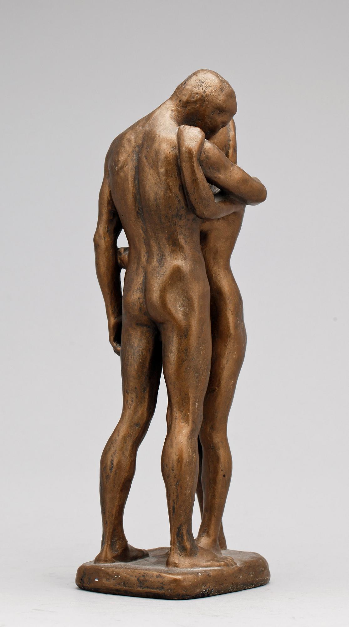 GUDMAR OLOVSON, skulptur, konstmassa. Signerad.