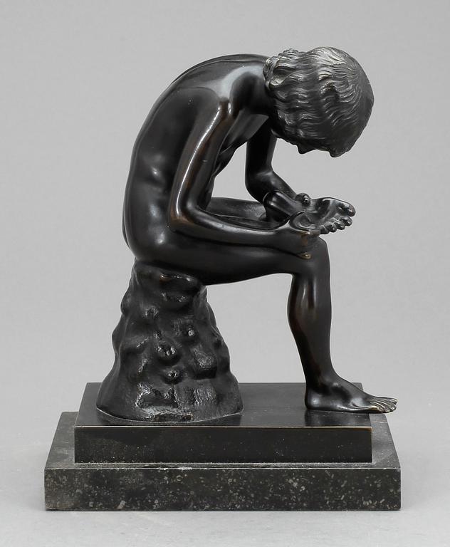 OKÄND KONSTNÄR, skulptur, brons, 1900-tal.