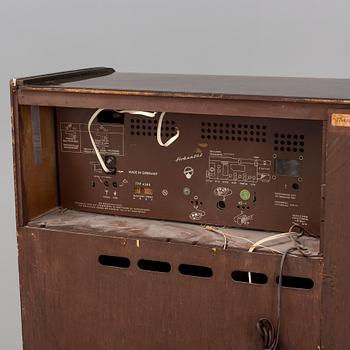 A BAR AND RADIOCABINET, mid 1900s, Blaupunkt, Germany.