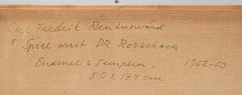 Carl Fredrik Reuterswärd, "Spiel mit Dr. Rorschach".