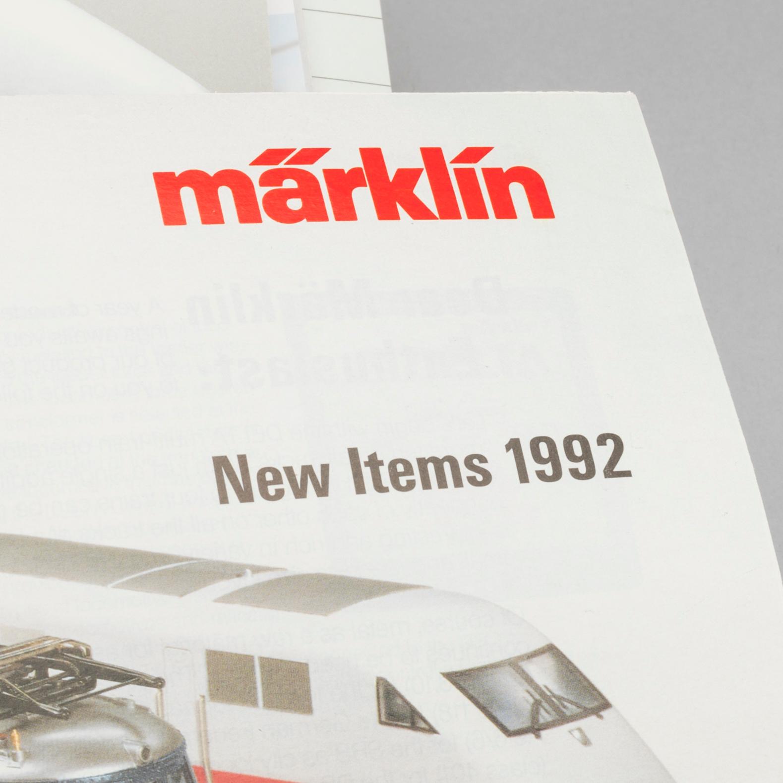 MÄRKLIN, samling lok och vagnar, 1900-talets andra hälft.