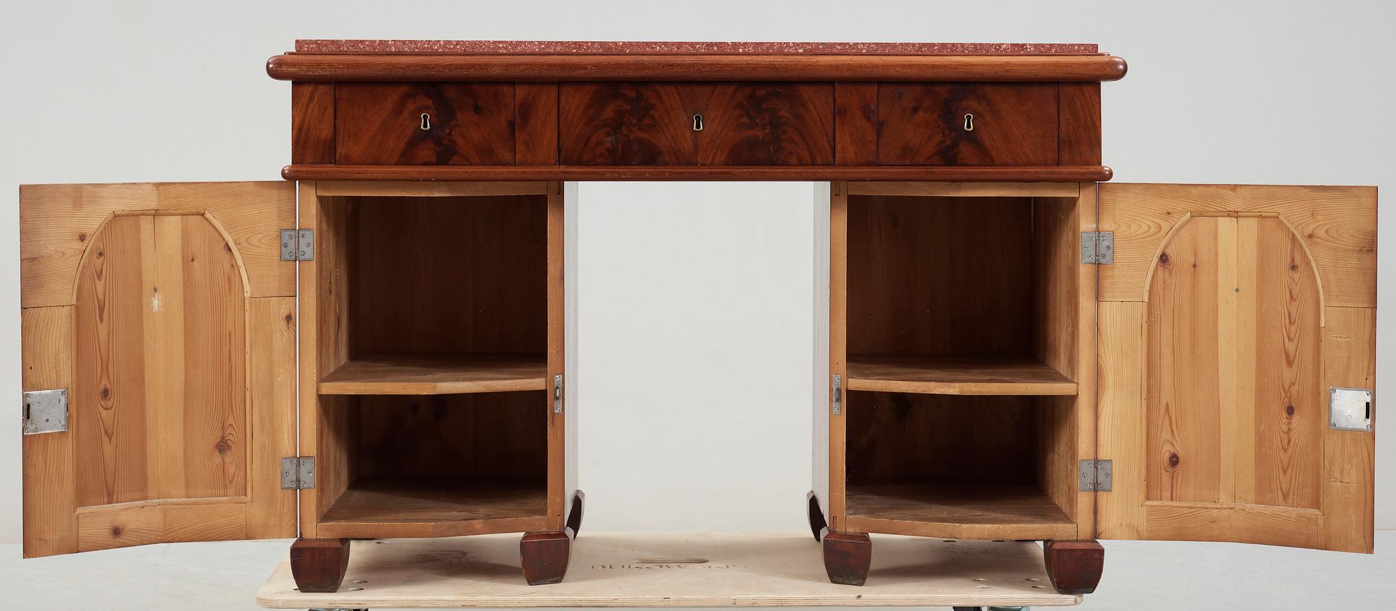 SKRIVBORD, senempire, 1800-talets mitt.