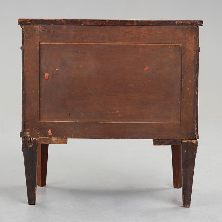 A North German commode, late 18th century.