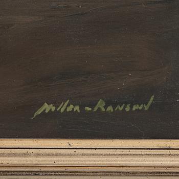 Elie Miller-Ranson, oil on panel, signed.