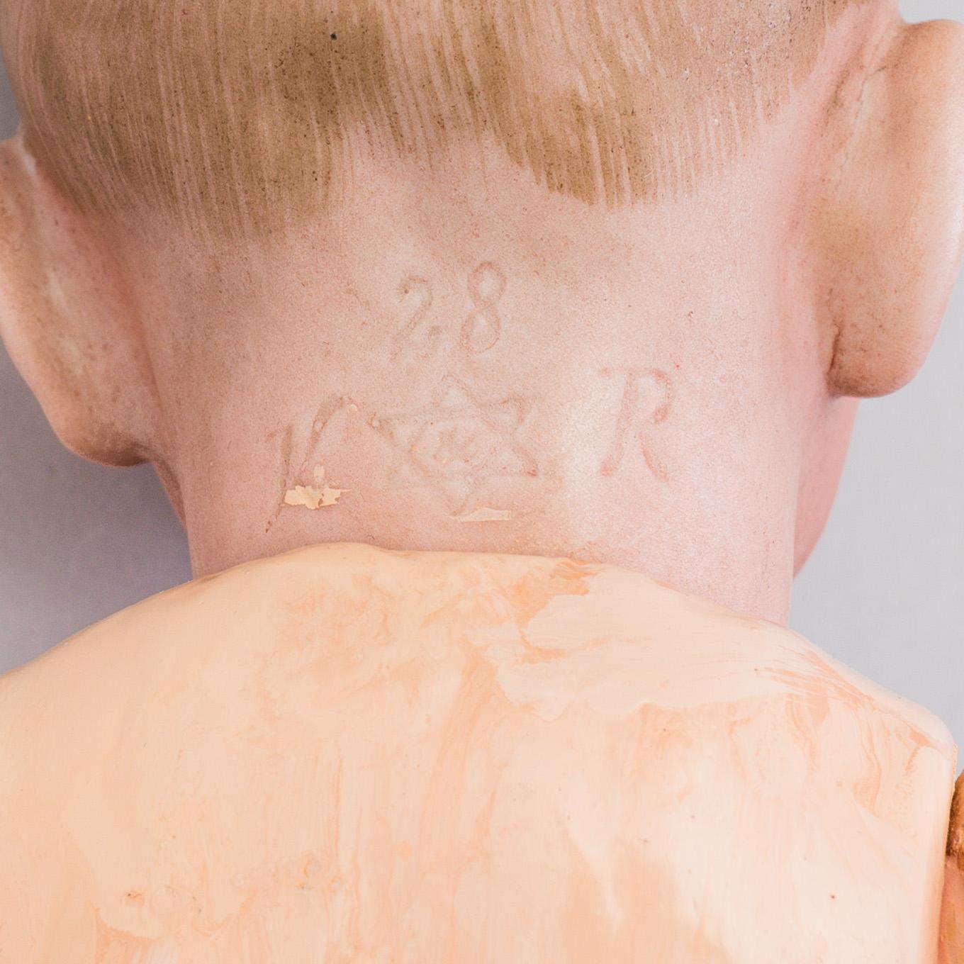 A bisque head character baby doll nr 100 by Kämmer & Reinhardt, Germany, 1910-tal.