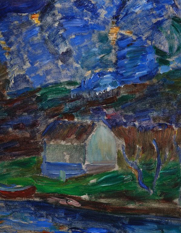 Inge Schiöler, House by the water.