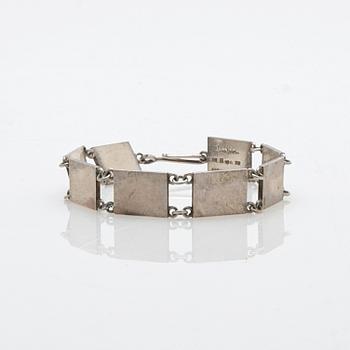 Wiwen Nilsson, Bracelet, sterling silver, Lund, 1965.
