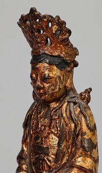 BUDDHA, metall, Kina, 18/1900-tal.