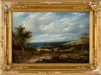 JOSEPH THORS, olja på duk, sign.