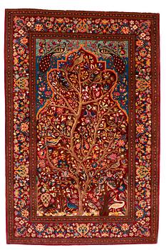 Matta, semiantik Isfahan s.k. Ahmad, ca 213 x 140 cm.