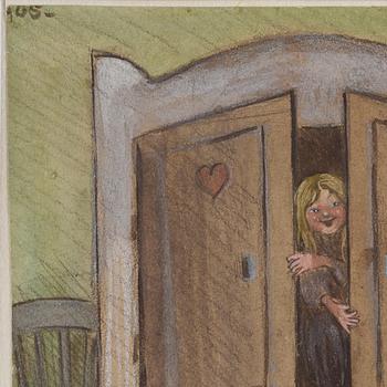 The Girl in the Cabinet.