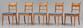 STOLAR, 5 st, Biedermeier, 1800-tal.