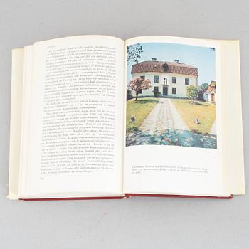 Bokverk, "Svenska slott och herresäten", 18 volymer, Allhems Förlag, Malmö, 1966-1971.