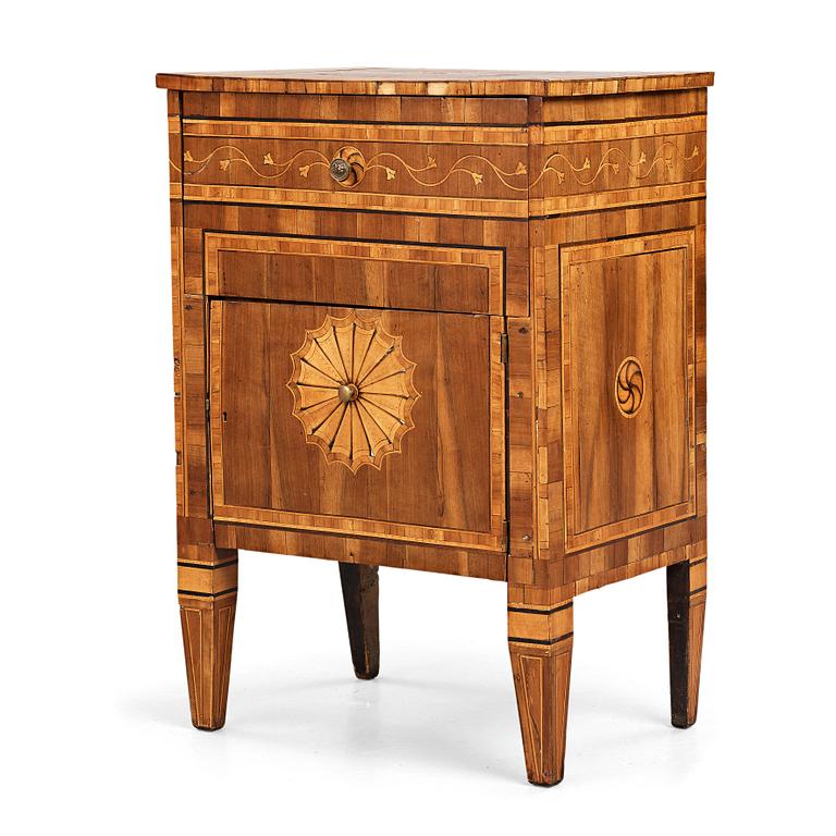 An Italian late 18th century chamber cup board.