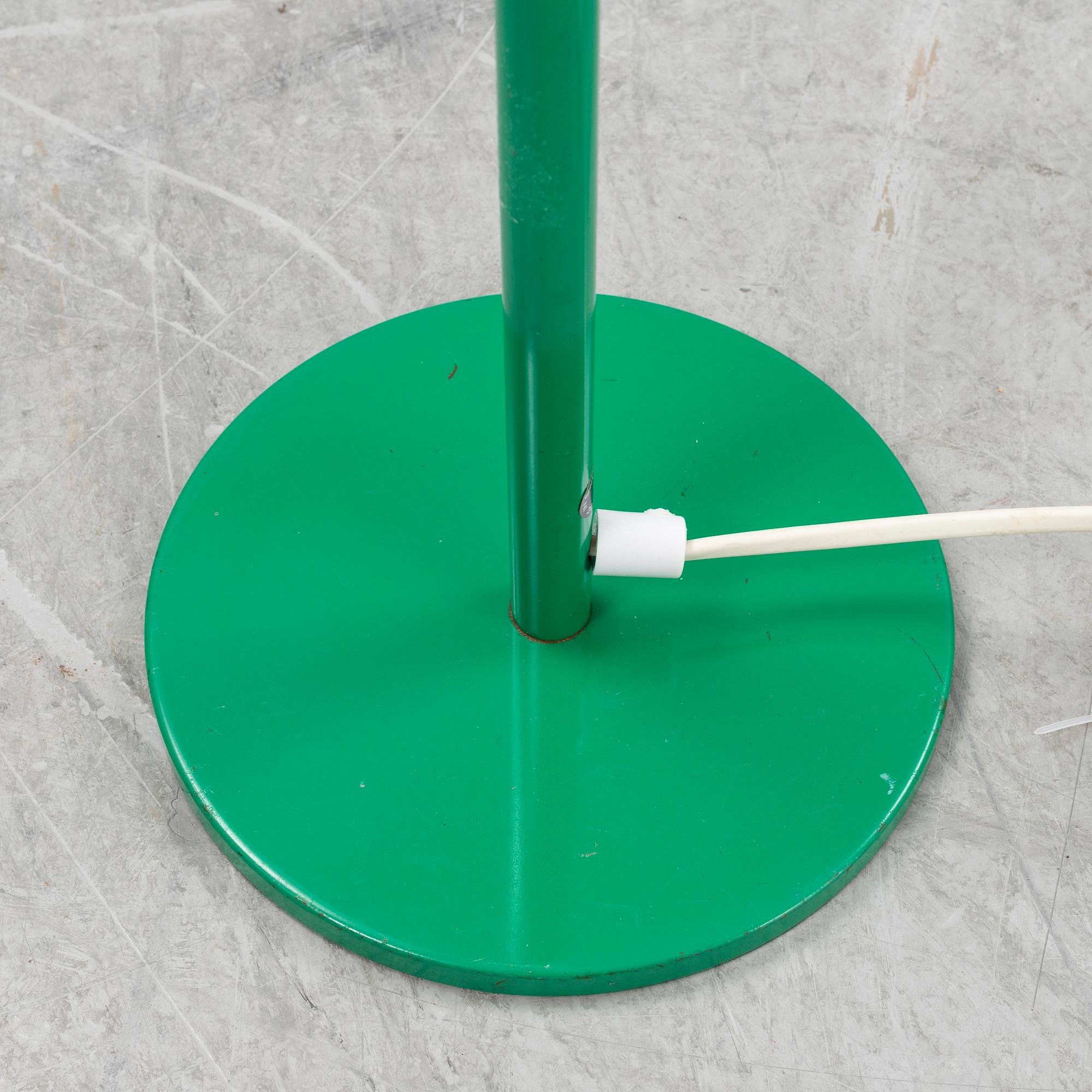Uno & Östen Kristiansson, a green floor light, Luxus, Vittsjö.