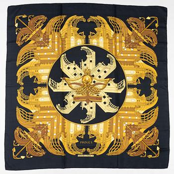 Hermès, scarf, "Proues".