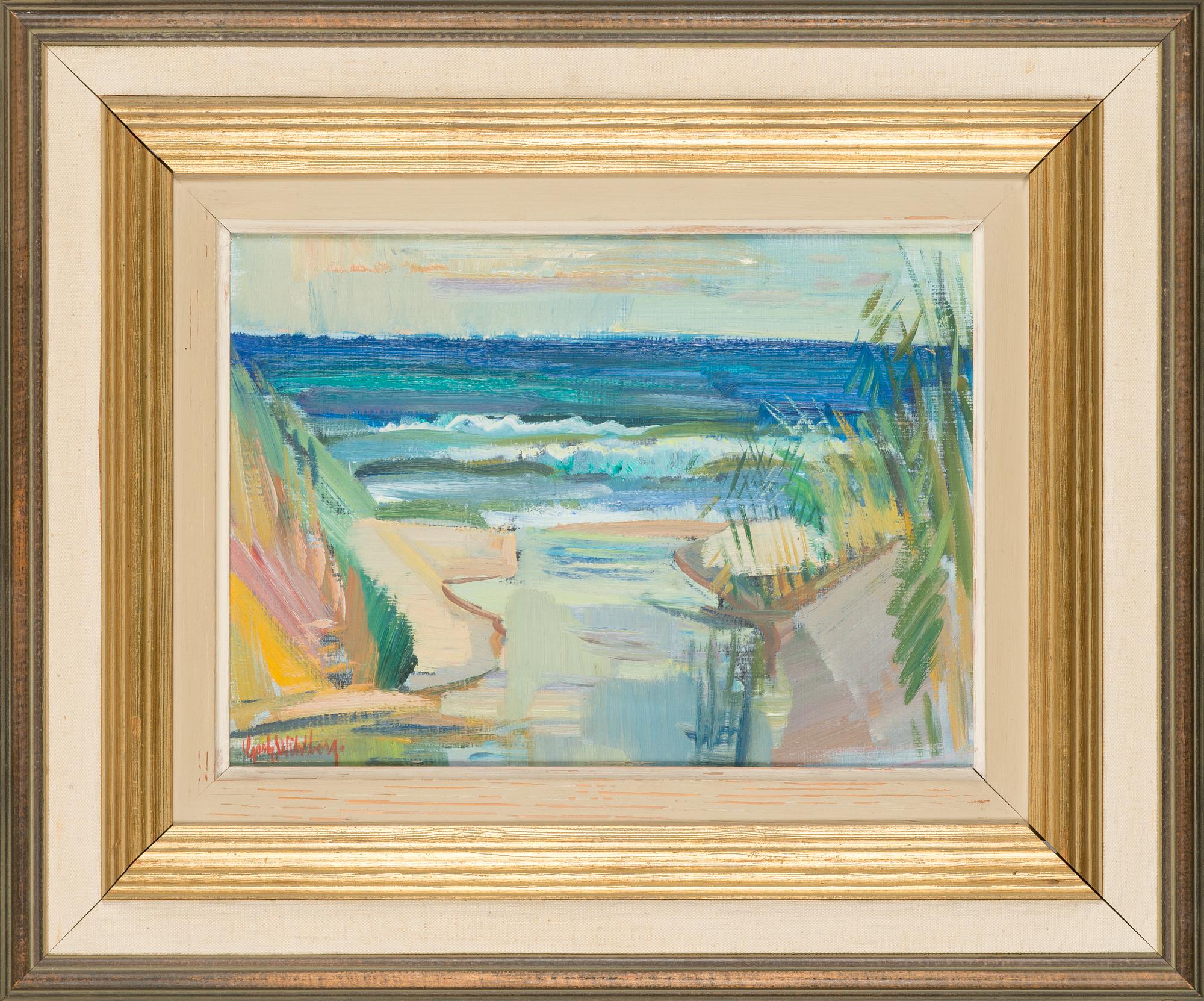 Gerhard Wihlborg, oil on board, signed.