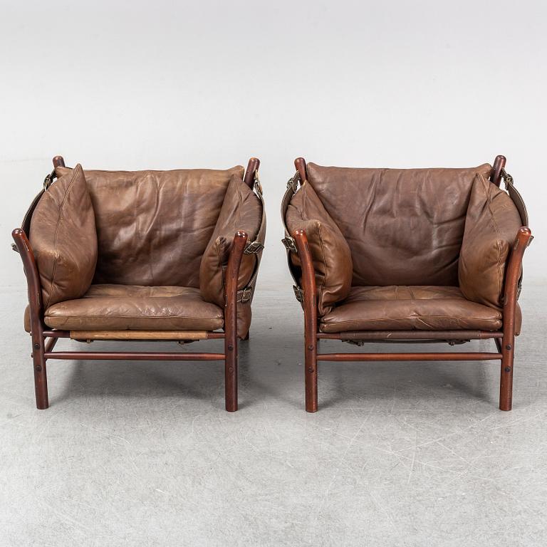 ARNE NORELL, a pair of 'Ilona' easy chairs.