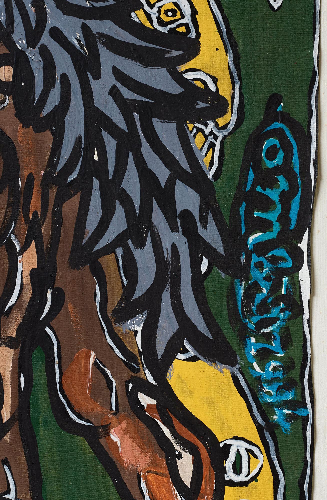 Robert Combas, "Horse".