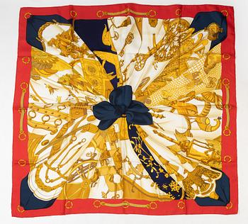 Hermès, scarf, "Soleil de soie".