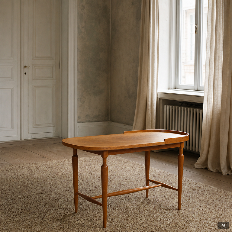 Josef Frank, sidobord, modell 961, Firma Svenskt Tenn, efter 1985.