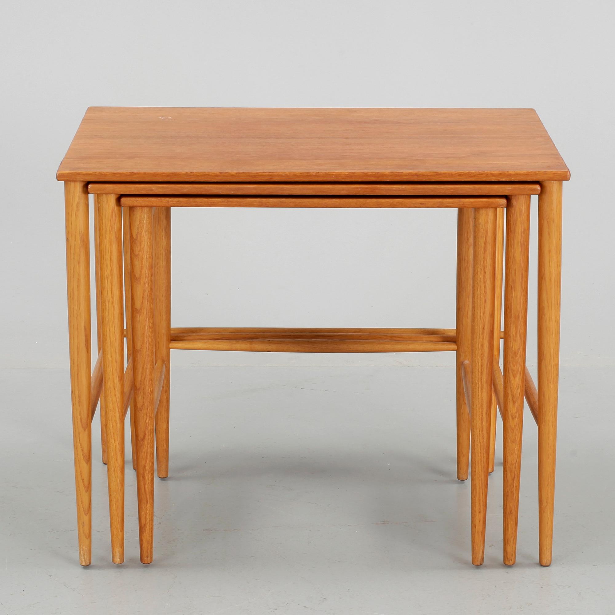 SATSBORD, 3 delar, Bodafors, Bertil Fridhagen, 1950-tal.