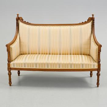 SOFFA, Louis XVI-stil, 1800-talets slut.