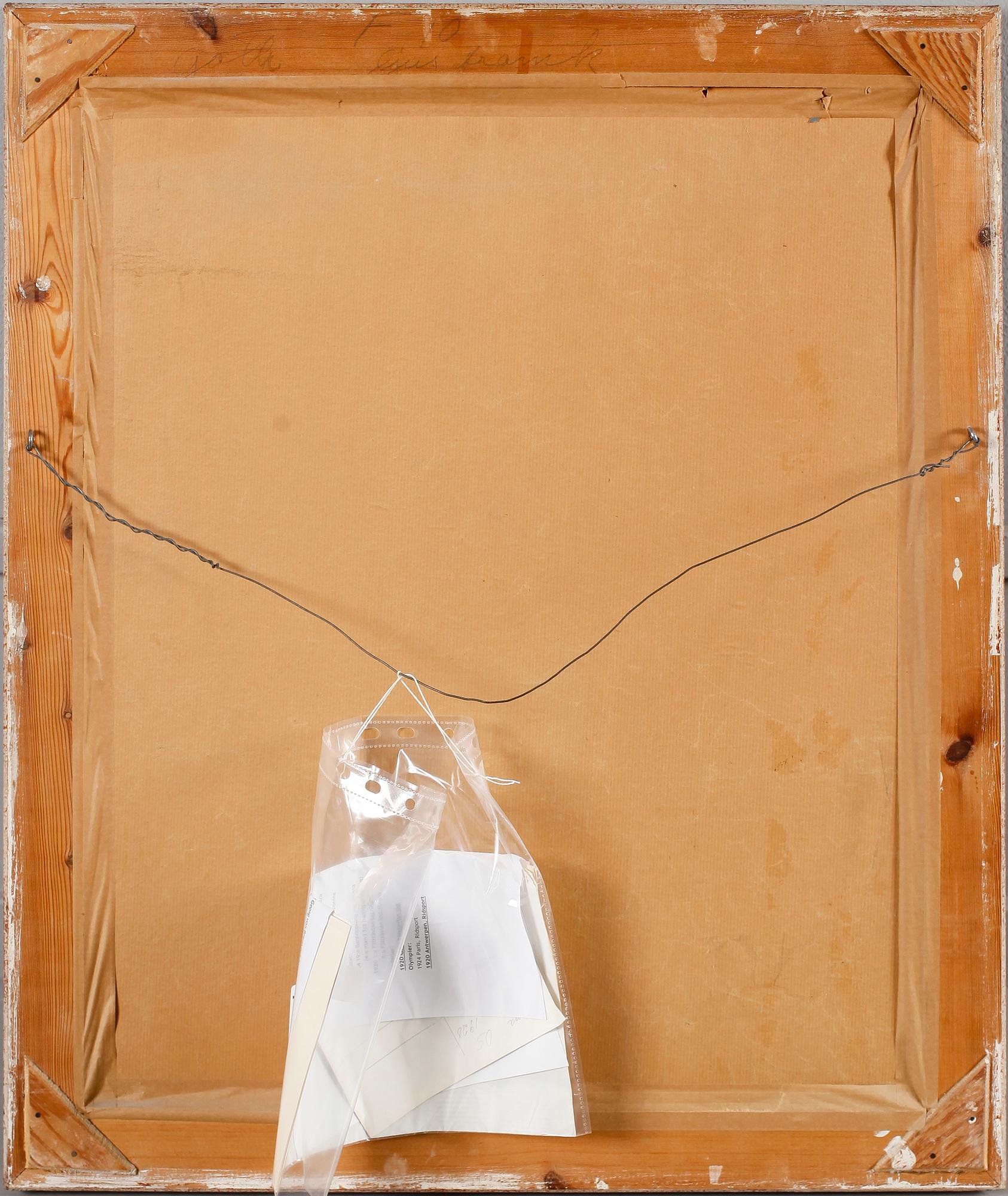 OKÄND KONSTNÄR, pastell, otydligt signerad B af ..... och daterad -48.