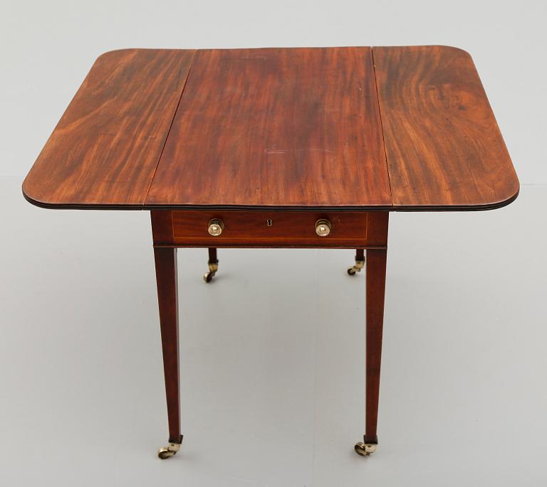 KLAFFBORD, sk pembroke table, England, 1800-/1900-tal.