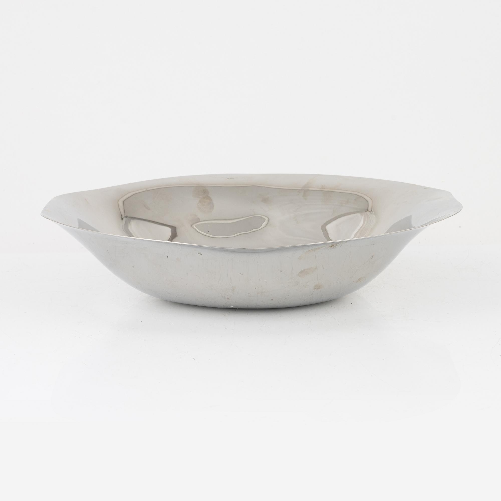 A 'Liquid' bowl, Georg Jensen, Denmark.