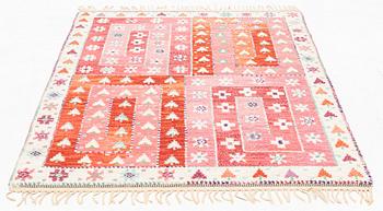 Marianne Richter, a carpet, 'Blommor och Blad', knotted pile, c 186 x 124 cm, signed AB MMF MR.