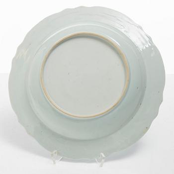 Servisdelar, 10 st, kompaniporslin, Kina, Qingdynastin, Qianlong (1736-95).