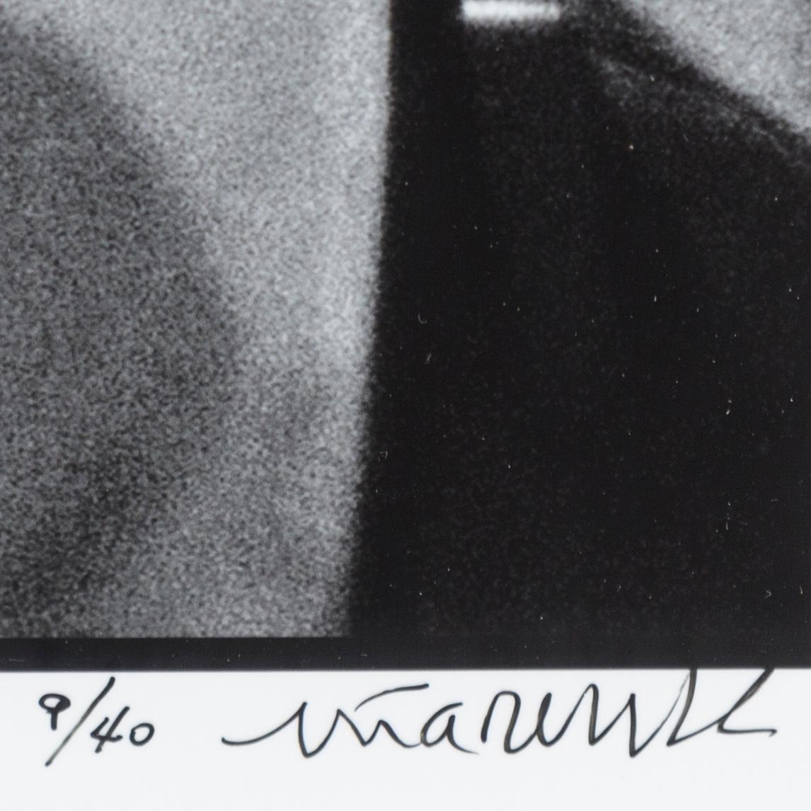 ETHAN RUSSELL,  archival pigment print, signed, dated 1974, numbered 9/40.