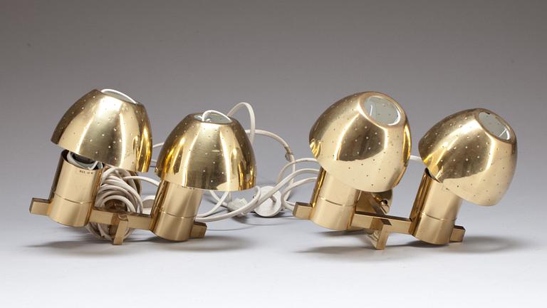 VÄGGLAMPOR, ett par, Hans Agne Jakobsson, Markaryd.